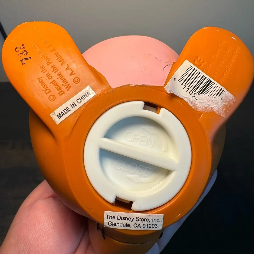 Disney VTG kanga and Roo Winnie the Pooh coin piggy bank